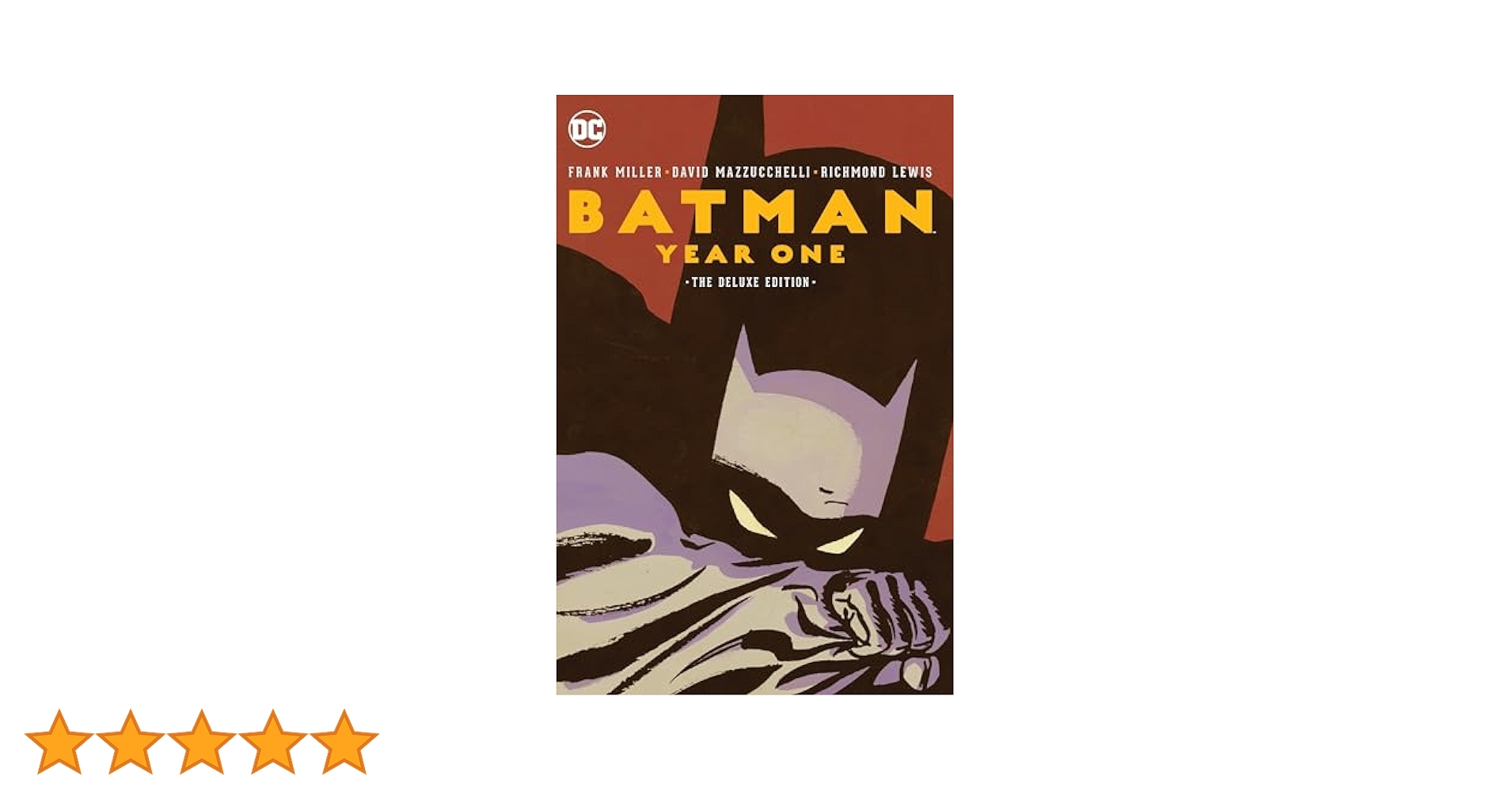 Batman Year One Deluxe Edition by Miller, Frank - Amazon.ae